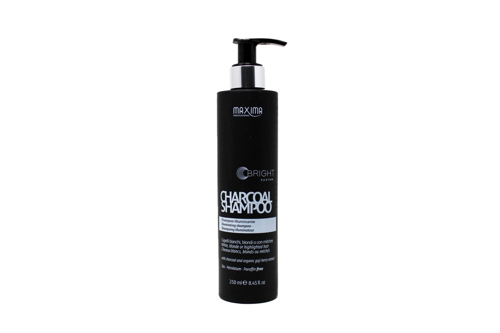 CHARCOAL SHAMPOING 250ML MAXIMA